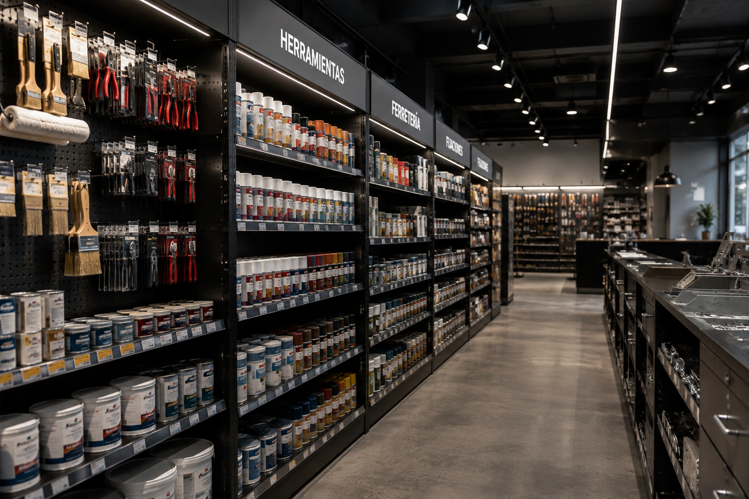 Estanterías para comercio